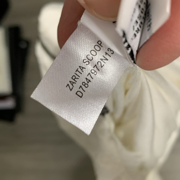 'Diane Von Furstenberg Zarita' Lace White Sheath 3/4 Sleeve Dress size 4 - Picture 10 of 15